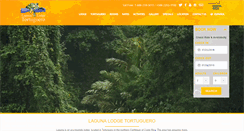 Desktop Screenshot of lagunatortuguero.com